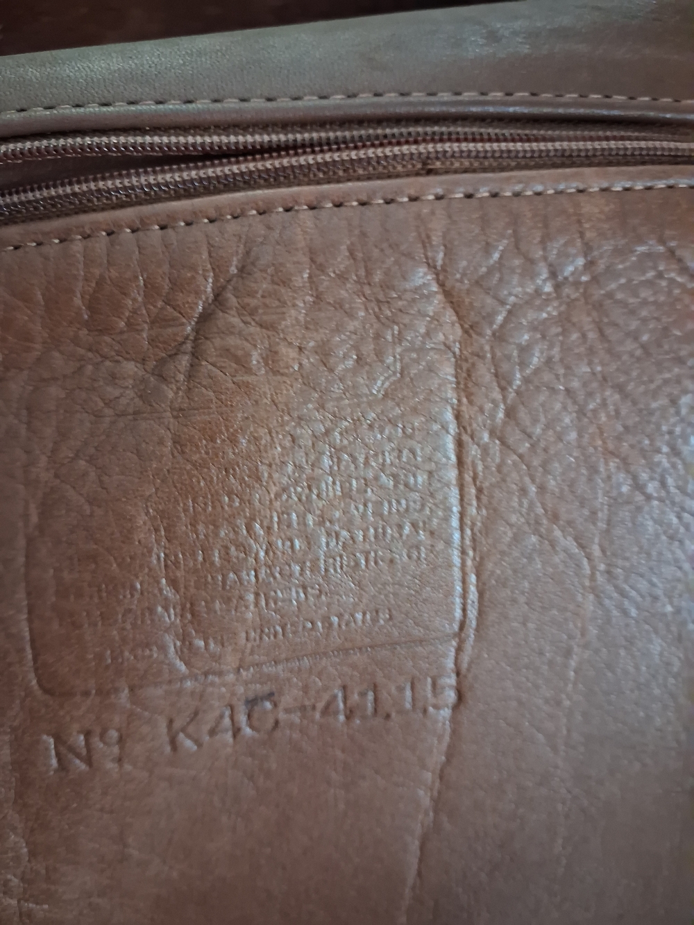 Coach Brown Leather Crossbody Shoulder Bag - Picture 3 of 4